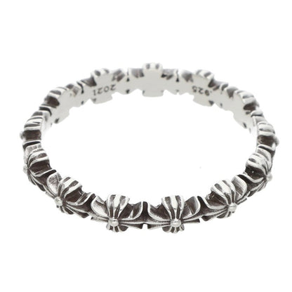 Chrome Hearts TINY E CH PLS BAND Silver Ring Size ONE SIZE