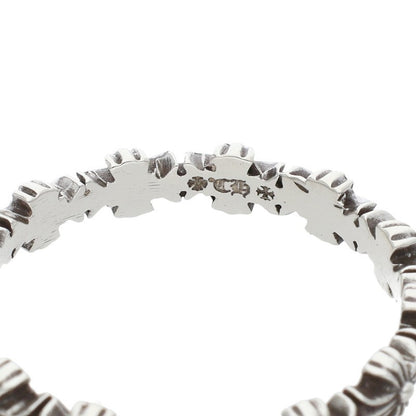 Chrome Hearts TINY E CH PLS BAND Silver Ring Size ONE SIZE