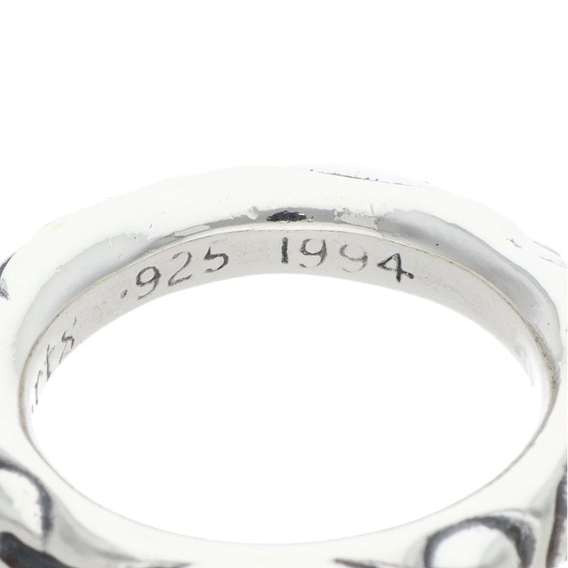 Chrome Hearts SCRL BAND Silver Ring Size ONE SIZE