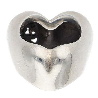 Chrome Hearts LARGE HEART Silver Ring Size ONE SIZE