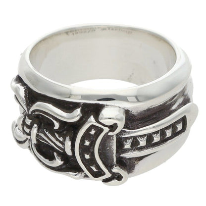 Chrome Hearts Dagger Sterling Silver Ring Size US 6.5