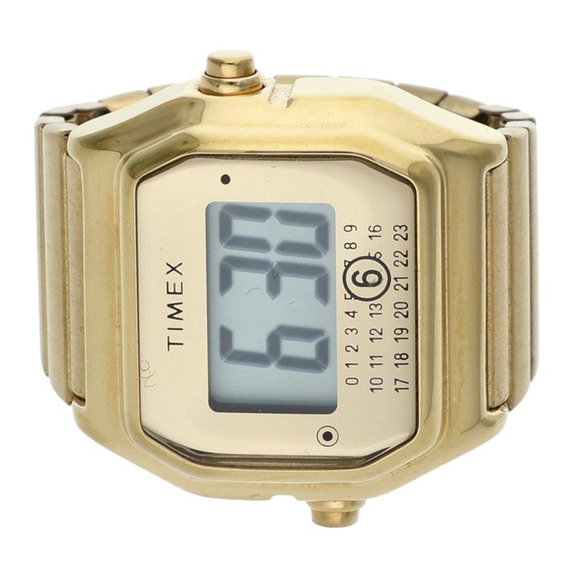 MM6 x TIMEX 25AW T80 Digital Quartz Watch Ring Size ONE SIZE