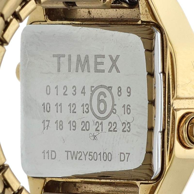 MM6 x TIMEX 25AW T80 Digital Quartz Watch Ring Size ONE SIZE