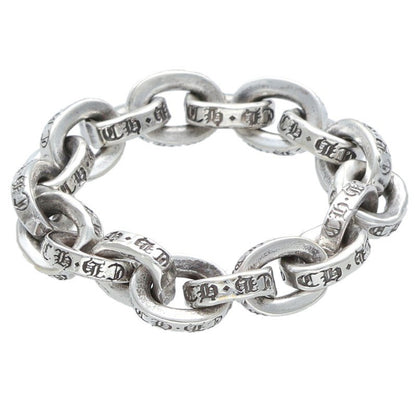 Chrome Hearts PAPER CHAIN RING Sterling Silver Size ONE SIZE