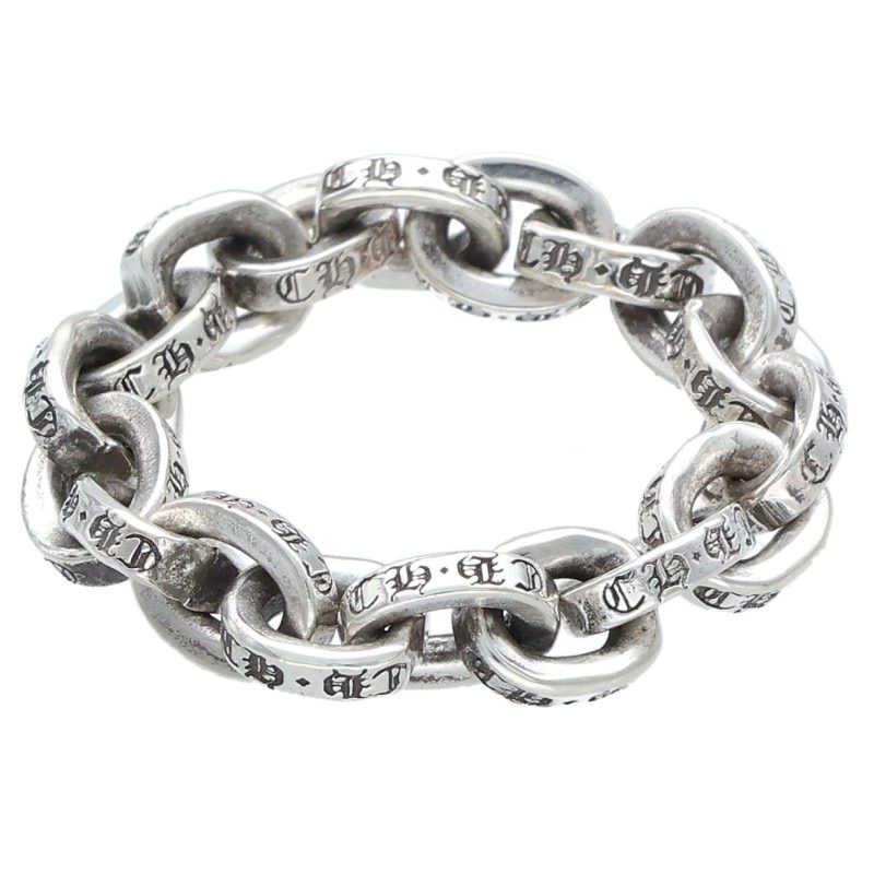 Chrome Hearts PAPER CHAIN RING Sterling Silver Size ONE SIZE