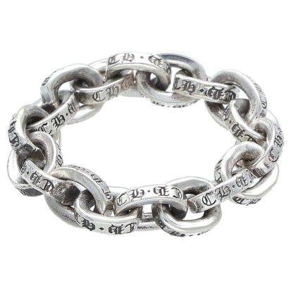 Chrome Hearts PAPER CHAIN RING Sterling Silver Size ONE SIZE