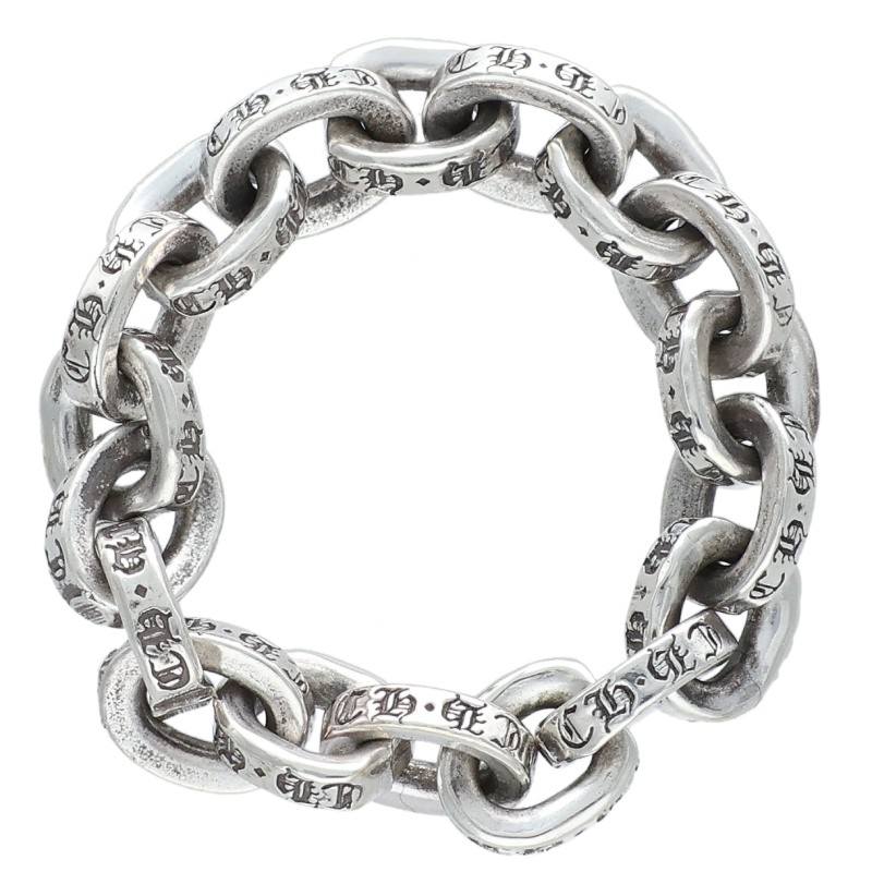 Chrome Hearts PAPER CHAIN RING Sterling Silver Size ONE SIZE