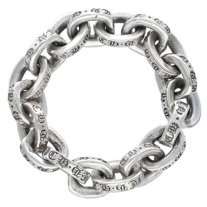 Chrome Hearts PAPER CHAIN RING Sterling Silver Size ONE SIZE
