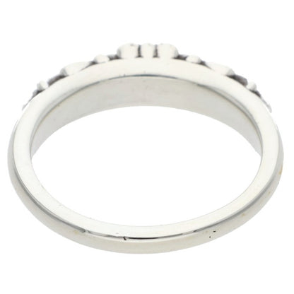 Chrome Hearts BABY CLASSIC Floral Cross Ring Size ONE Silver