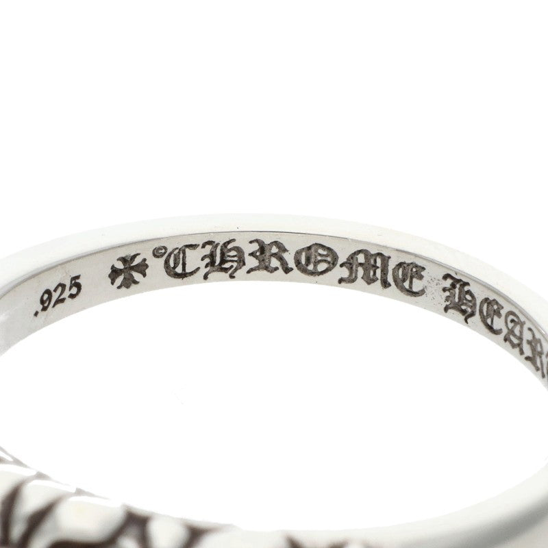 Chrome Hearts BABY CLASSIC Floral Cross Ring Size ONE Silver