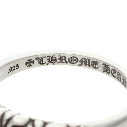 Chrome Hearts BABY CLASSIC Floral Cross Ring Size ONE Silver