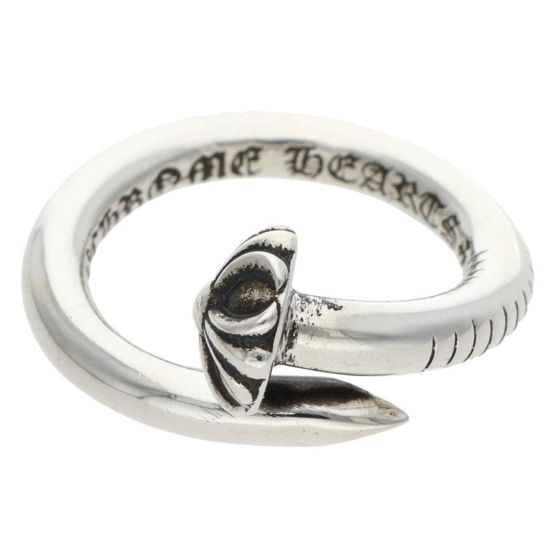 Chrome Hearts NAIL CRSBALL 925 Silver Ring Size ONE SIZE