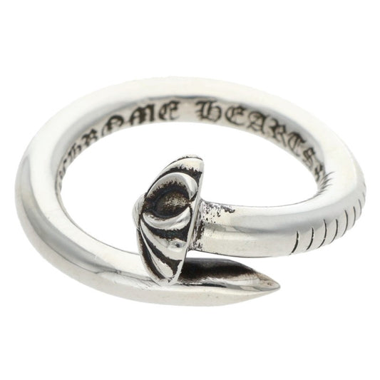 Chrome Hearts NAIL CRSBALL 925 Silver Ring Size ONE SIZE
