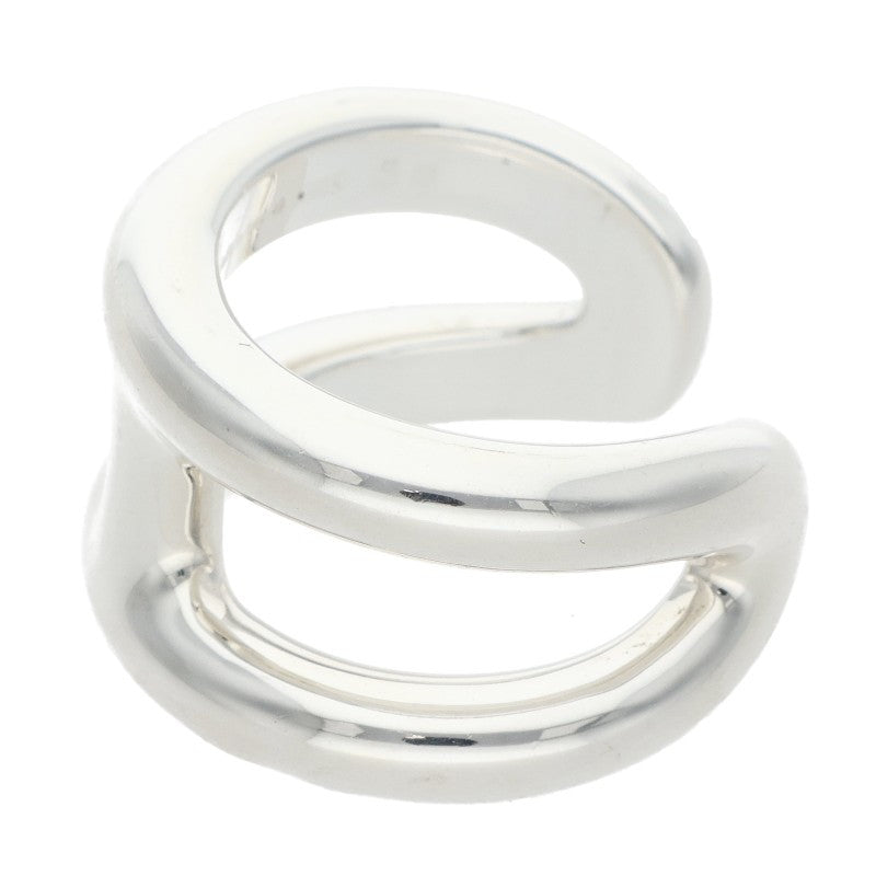 HERMES Osmose PM Silver Ring Size ONE SIZE