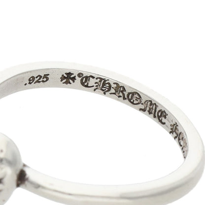 Chrome Hearts BUBBLGM HEART 925 Silver Ring Size ONE SIZE