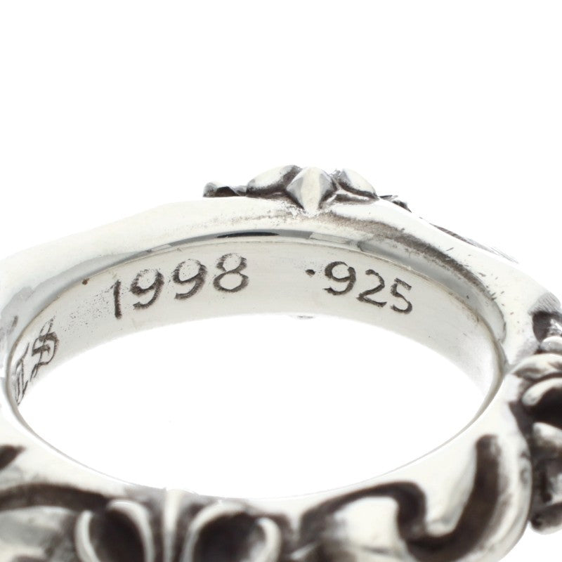 Chrome Hearts SBT BAND 925 Silver Ring Size ONE SIZE