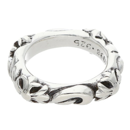 Chrome Hearts SBT BAND 925 Silver Ring Size ONE SIZE