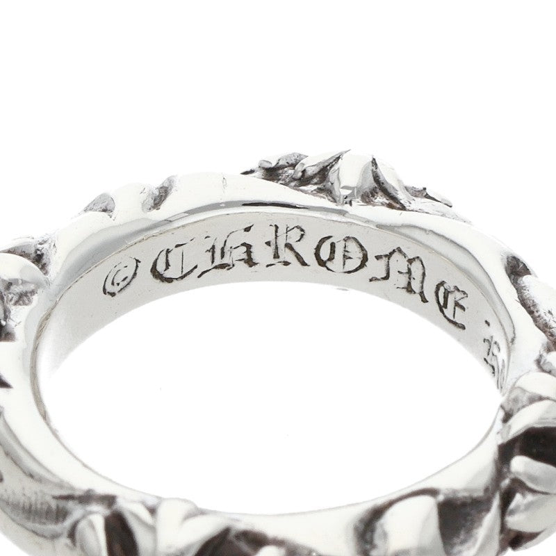 Chrome Hearts SBT BAND 925 Silver Ring Size ONE SIZE