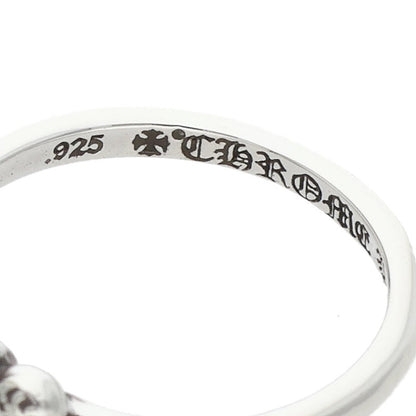 Chrome Hearts Bubblegum 3 Heart Silver Ring Size ONE SIZE