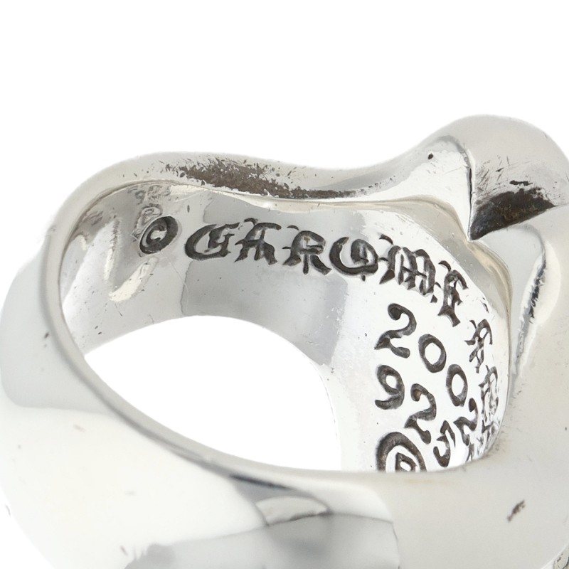 Chrome Hearts LIP TONGUE-MD 925 Silver Ring Size ONE SIZE