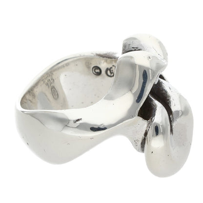 Chrome Hearts LIP TONGUE-MD 925 Silver Ring Size ONE SIZE