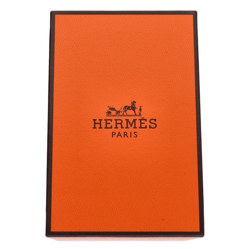 HERMES Chaine d'Ancre Enchainee GM Silver Ring Size ONE SIZE