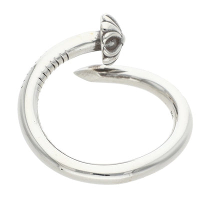 Chrome Hearts NAIL CRSBALL 925 Silver Ring Size ONE SIZE