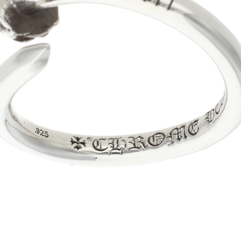 Chrome Hearts NAIL CRSBALL 925 Silver Ring Size ONE SIZE