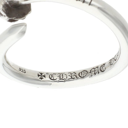 Chrome Hearts NAIL CRSBALL 925 Silver Ring Size ONE SIZE