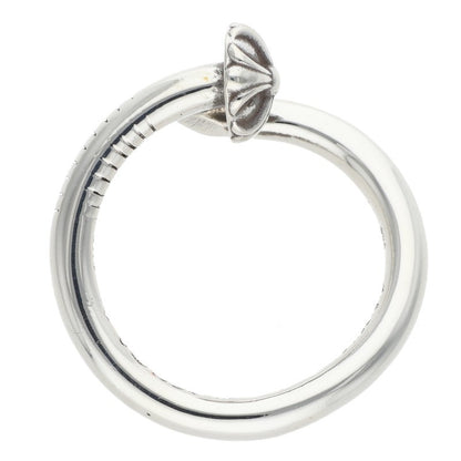 Chrome Hearts NAIL CRSBALL 925 Silver Ring Size ONE SIZE