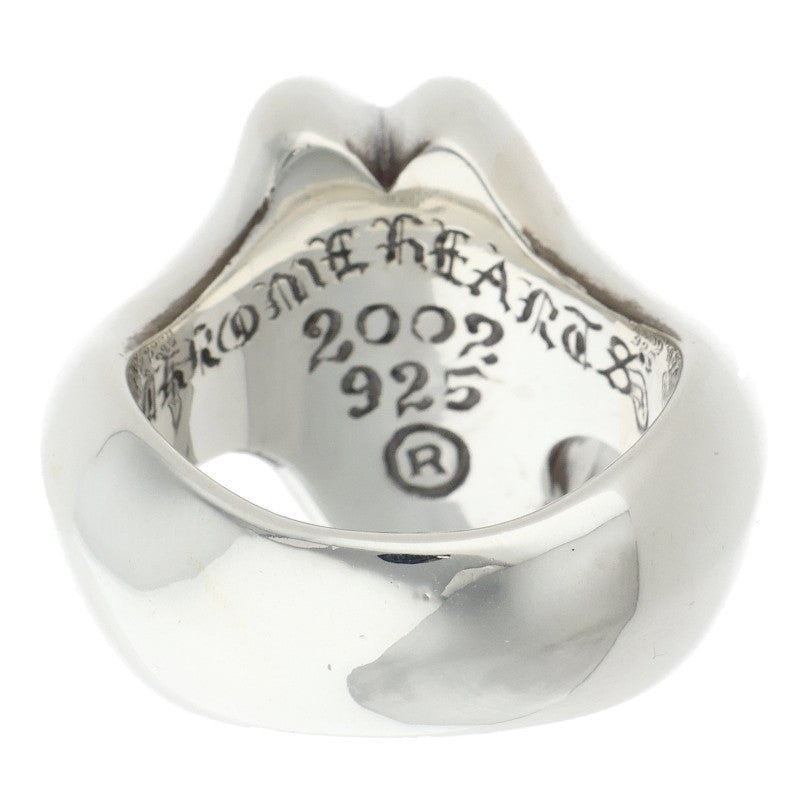 Chrome Hearts LIP TONGUE-MD 925 Silver Ring Size ONE SIZE