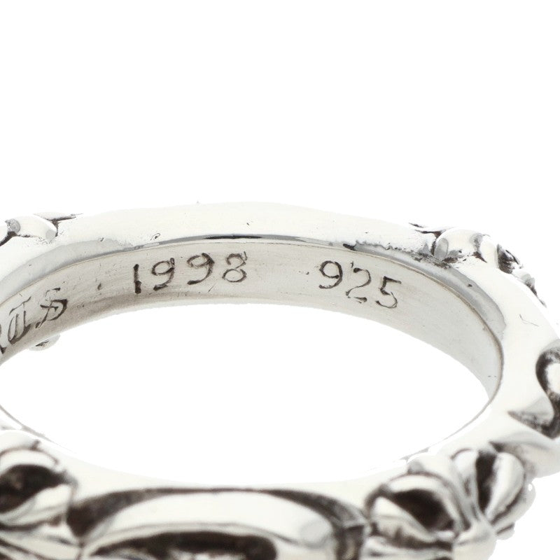 Chrome Hearts SBT BAND 925 Silver Ring Size ONE SIZE
