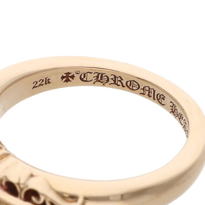 Chrome Hearts 22K Baby Classic K&T Gold Ring Size US 6
