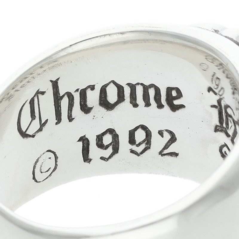 Chrome Hearts FLRL CRS Pave Diamond Silver Size ONE SIZE