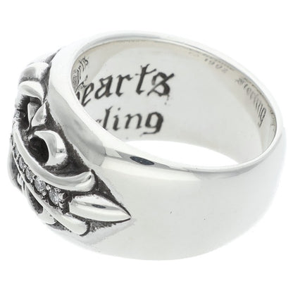 Chrome Hearts FLRL CRS Pave Diamond Silver Size ONE SIZE