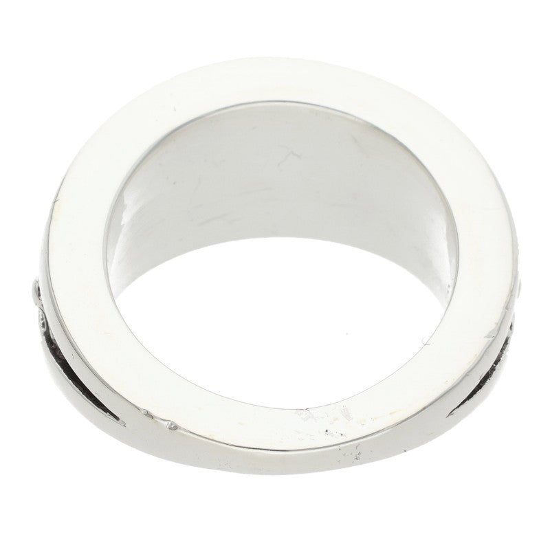 Chrome Hearts NARROW V CH X 925 Silver Ring Size ONE SIZE
