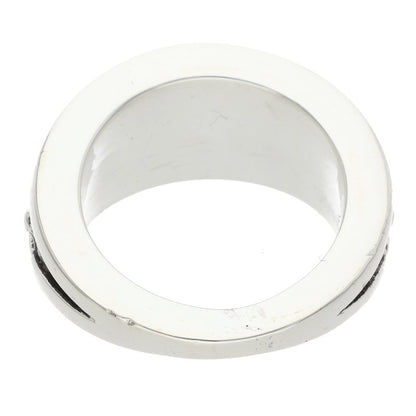 Chrome Hearts NARROW V CH X 925 Silver Ring Size ONE SIZE