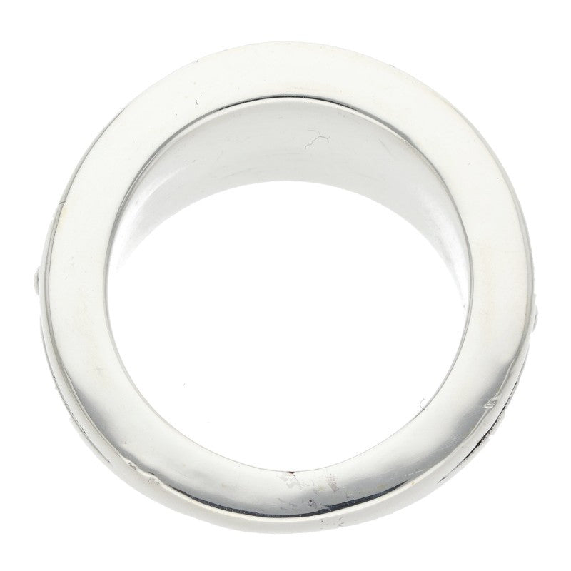 Chrome Hearts NARROW V CH X 925 Silver Ring Size ONE SIZE