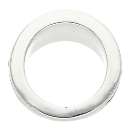 Chrome Hearts NARROW V CH X 925 Silver Ring Size ONE SIZE