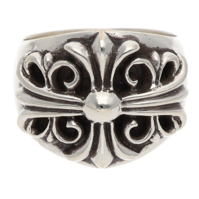 Chrome Hearts Keeper Sterling Silver Ring Size ONE SIZE