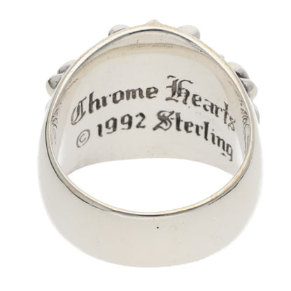 Chrome Hearts Keeper Sterling Silver Ring Size ONE SIZE