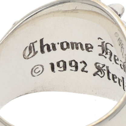 Chrome Hearts Keeper Sterling Silver Ring Size ONE SIZE