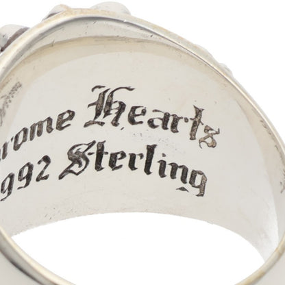 Chrome Hearts Keeper Sterling Silver Ring Size ONE SIZE