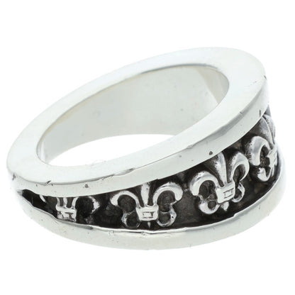 Chrome Hearts NARROW V BS FLEUR 925 Silver Size ONE SIZE