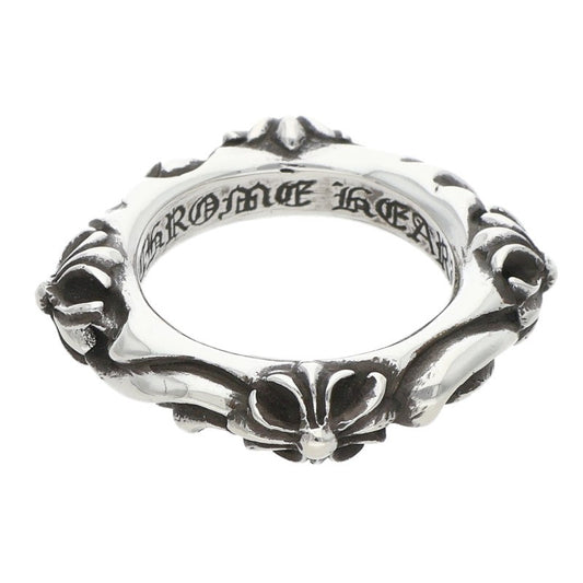 Chrome Hearts SBT BAND 925 Silver Ring Size ONE SIZE
