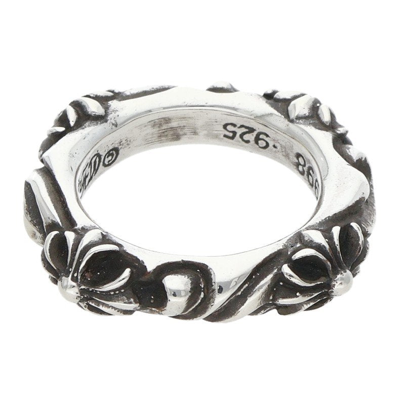 Chrome Hearts SBT BAND 925 Silver Ring Size ONE SIZE