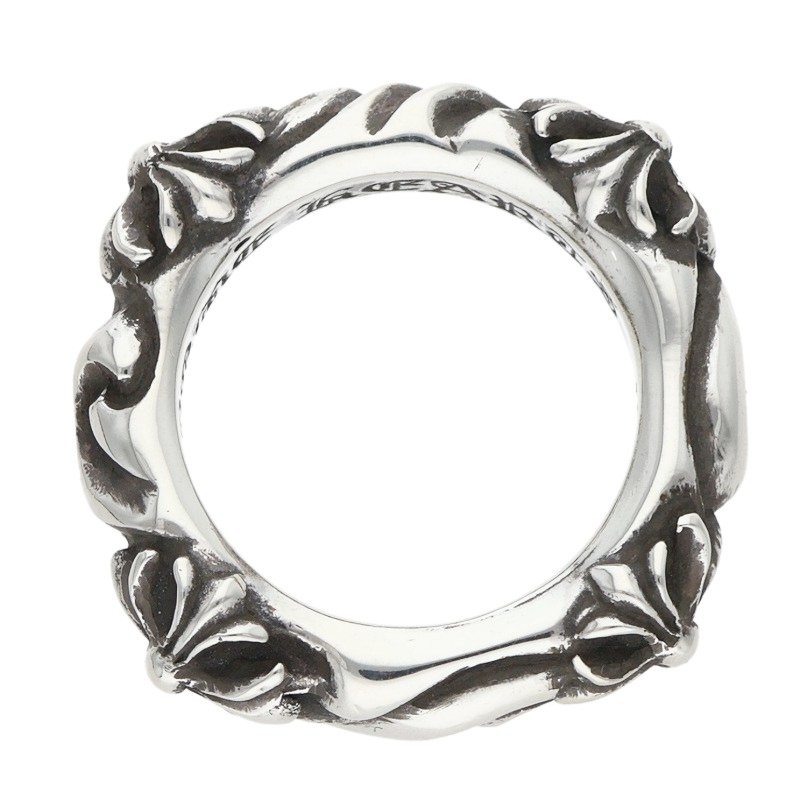 Chrome Hearts SBT BAND 925 Silver Ring Size ONE SIZE