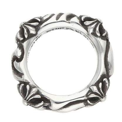 Chrome Hearts SBT BAND 925 Silver Ring Size ONE SIZE