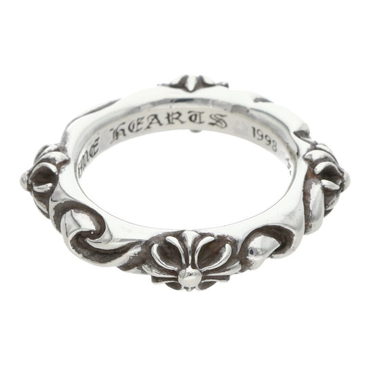 Chrome Hearts SBT BAND 925 Silver Ring Size ONE SIZE