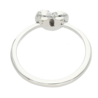 Chrome Hearts BUBBLGM HEART 925 Silver Ring Size ONE SIZE